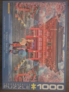Eurographics Spring Sakura 1000-Piece Puzzle
